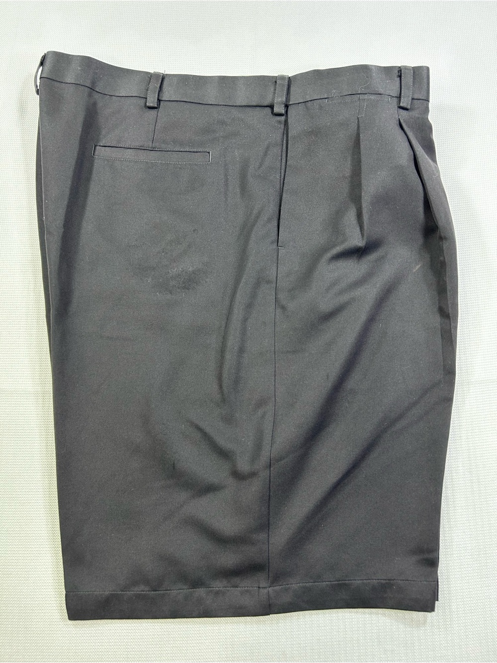 Pro Tour Black Flat Front Golf Shorts Mens 42 Performance Stretch